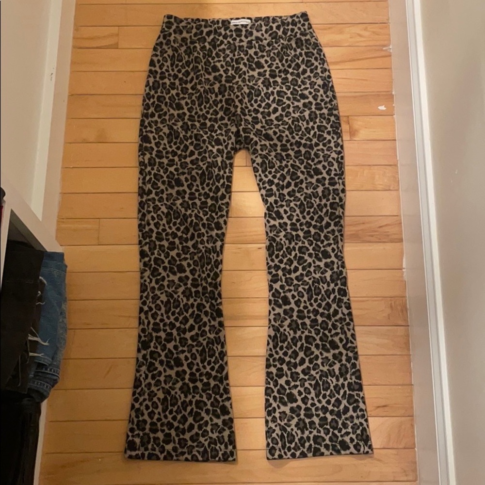 urban outfitters leopard pants